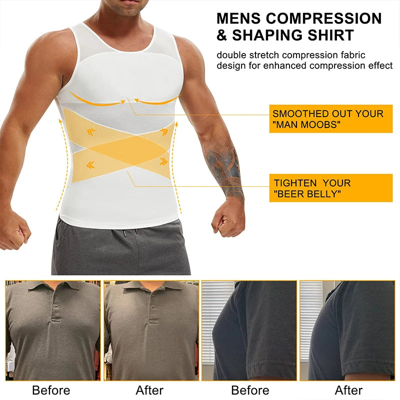 SculptFlex Men's Slimming Vest